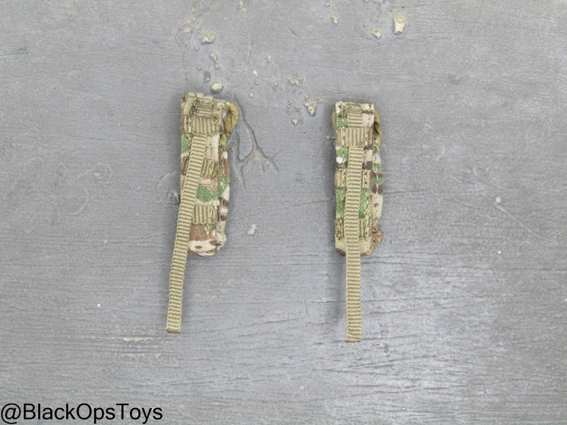 Load image into Gallery viewer, HK SDU Diver Assault Group - Multicam MOLLE 9mm Stick Mag Pouch Set

