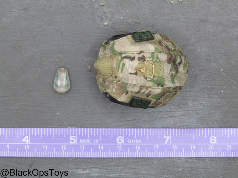 Load image into Gallery viewer, HK SDU Diver Assault Group - Multicam Helmet w/Strobe
