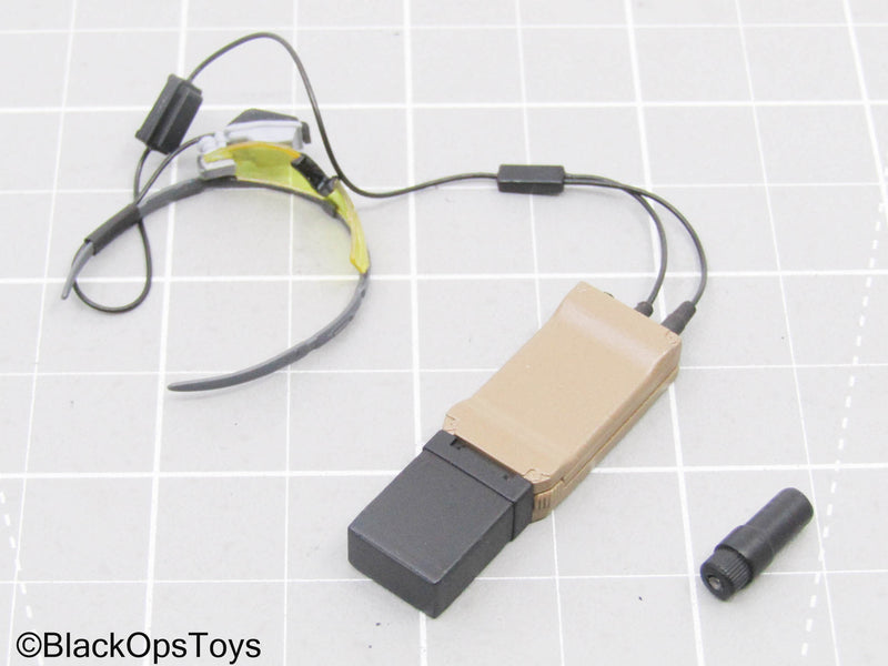 Load image into Gallery viewer, Tracking Device w/Shooter Glasses w/Yellow Frames (READ DESC)
