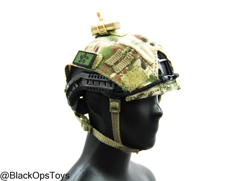 Load image into Gallery viewer, HK SDU Diver Assault Group - Multicam Helmet w/Strobe
