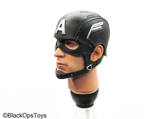 Captain American Concept Version - Heads Sculpt w/Magnetic Face Variant