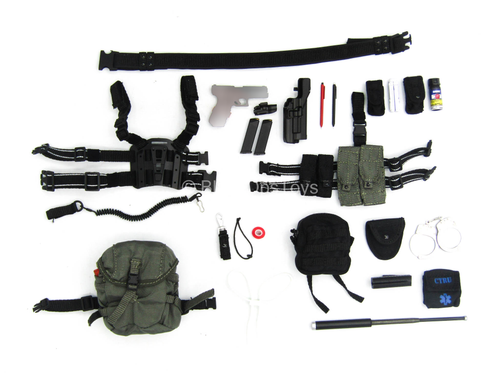HKP CTRU - Complete Battle Belt Set w/Pistol & Drop Leg Pouches