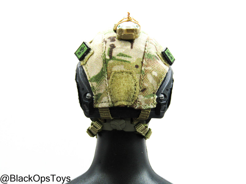 Load image into Gallery viewer, HK SDU Diver Assault Group - Multicam Helmet w/Strobe
