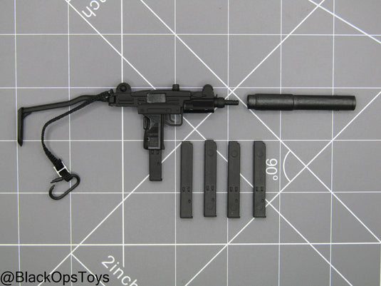 GI JOE - Snake Eyes - UZI SMG w/Suppressor
