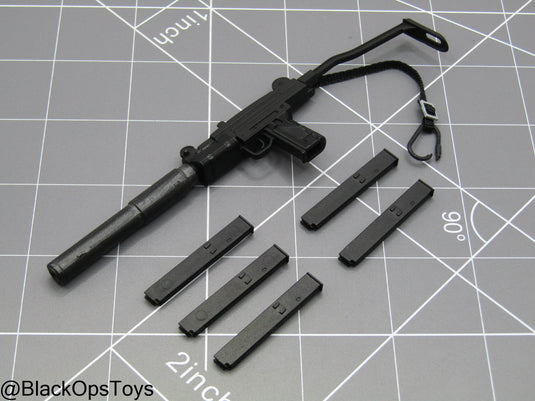 GI JOE - Snake Eyes - UZI SMG w/Suppressor