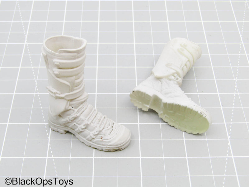 Load image into Gallery viewer, White Tall Boots

