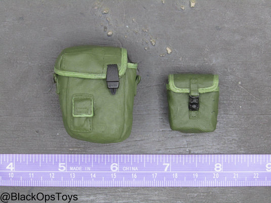 Molded OD Green Pouch Set