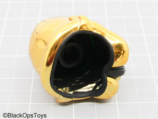 Star Wars - Gold Stormtrooper Helmet (Hot Toys)