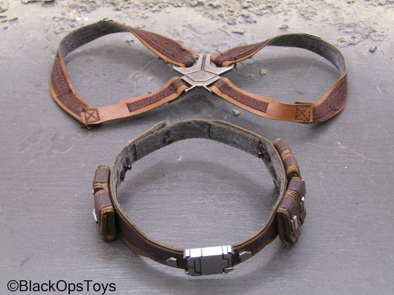 Load image into Gallery viewer, Age of Ultron - Captain America - Utility Belt w/Shoulder Straps
