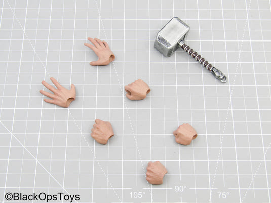 Thor's Mjolnir Metal Hammer w/Hand Set