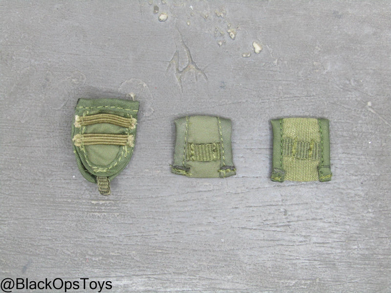 Load image into Gallery viewer, Vietnam Era OD Green Envelope Pouch Set
