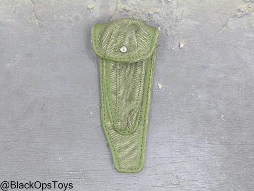 Vietnam Era OD Green Radio Antenna Pouch