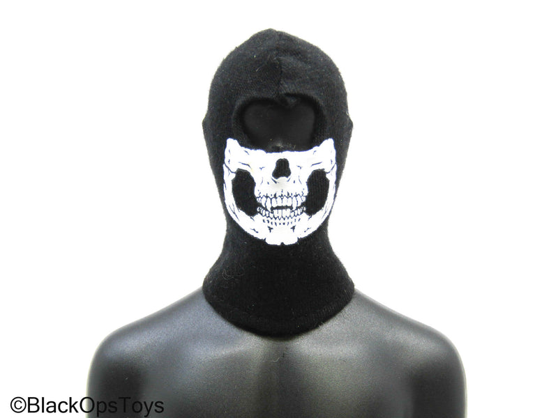 Load image into Gallery viewer, Black Skull Balaclava
