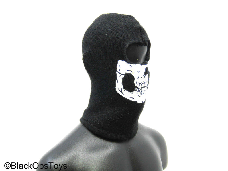 Load image into Gallery viewer, Black Skull Balaclava
