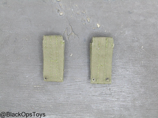 Vietnam Era OD Green Magazine Pouch Set