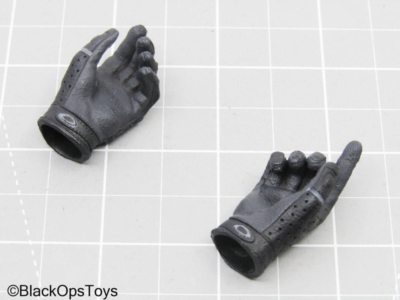Load image into Gallery viewer, Black Gloved Hands
