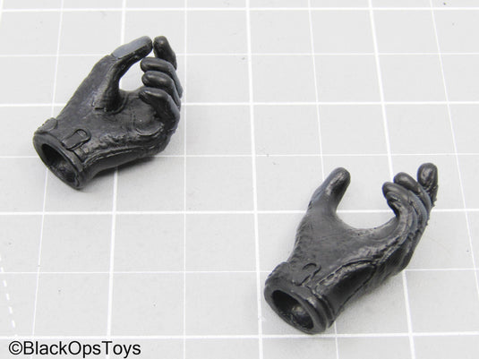 Black Gloved Left Hand Set (x2)