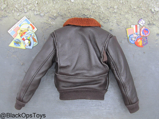 Top Gun - Lt. Pete Mitchell - Leather G-1 Flight Jacket w/Patches