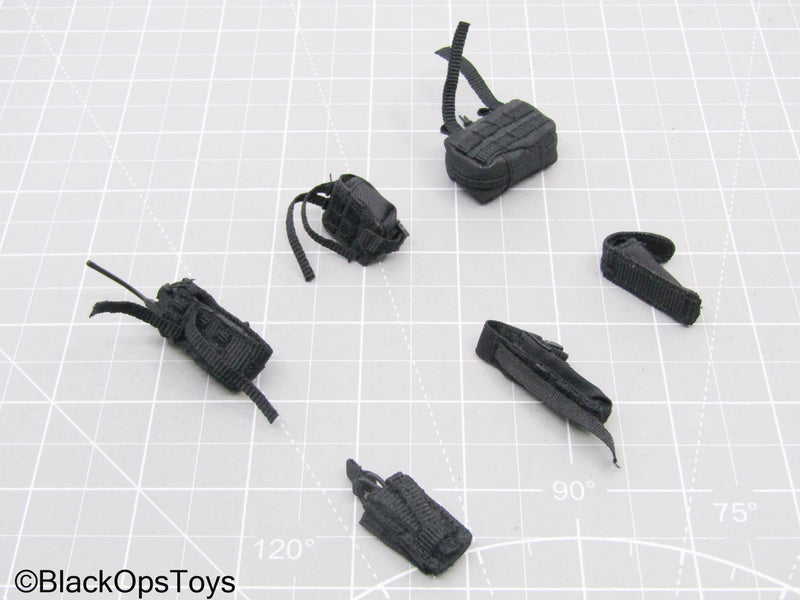 Load image into Gallery viewer, Black Radio w/MOLLE Pouch Lot

