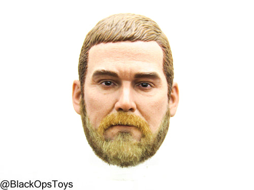 Pierre Z Studio - Custom Painted Chris Kyle Head Sculpt w/Realistic Beard
