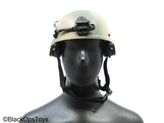Woodland Camo CAG SFOD-D Gunner Helmet
