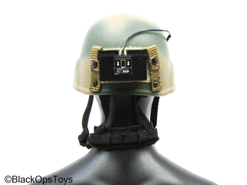 Load image into Gallery viewer, Woodland Camo CAG SFOD-D Gunner Helmet
