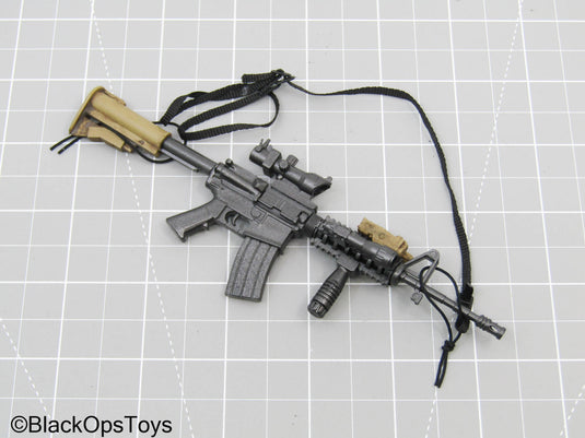 Black M4 Carbine Rifle Set
