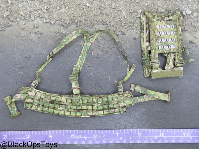 Load image into Gallery viewer, British Army Gurkhas - MTP Camo MOLLE Harness Rig

