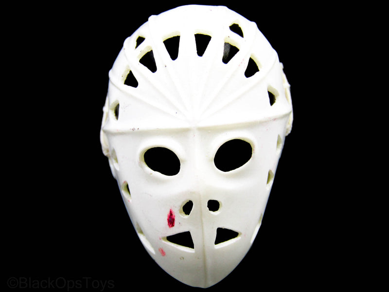 Load image into Gallery viewer, White MYLEC Goalie Hockey Mask
