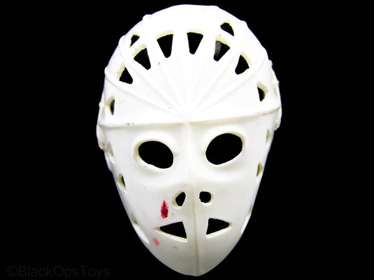White MYLEC Goalie Hockey Mask