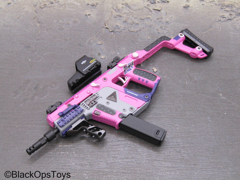 Load image into Gallery viewer, PUBG Battlegrounds Taego Venator - Pink Vector Submachine Gun Set
