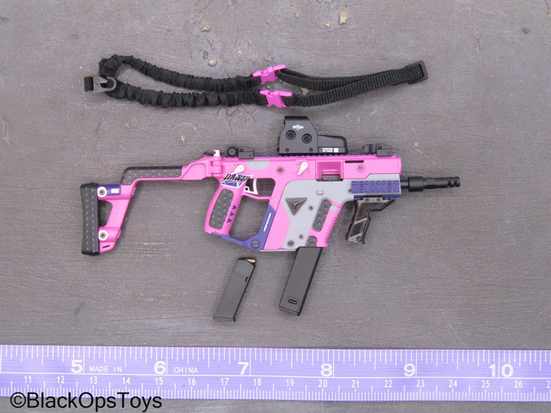 Load image into Gallery viewer, PUBG Battlegrounds Taego Venator - Pink Vector Submachine Gun Set
