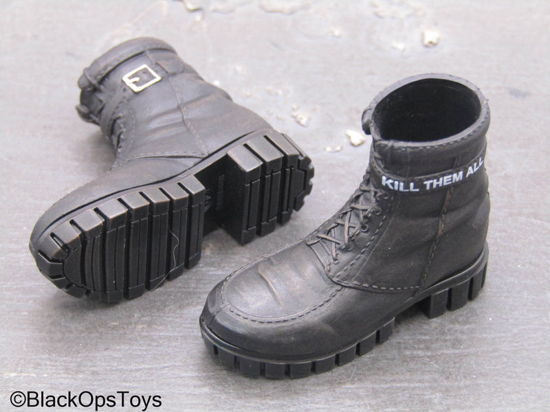 Load image into Gallery viewer, PUBG Taego Venator - Black Female Boots (Peg Type)
