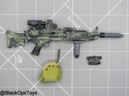 Snakeskin Camo M249 Light Machine Gun Set (Easy & Simple)