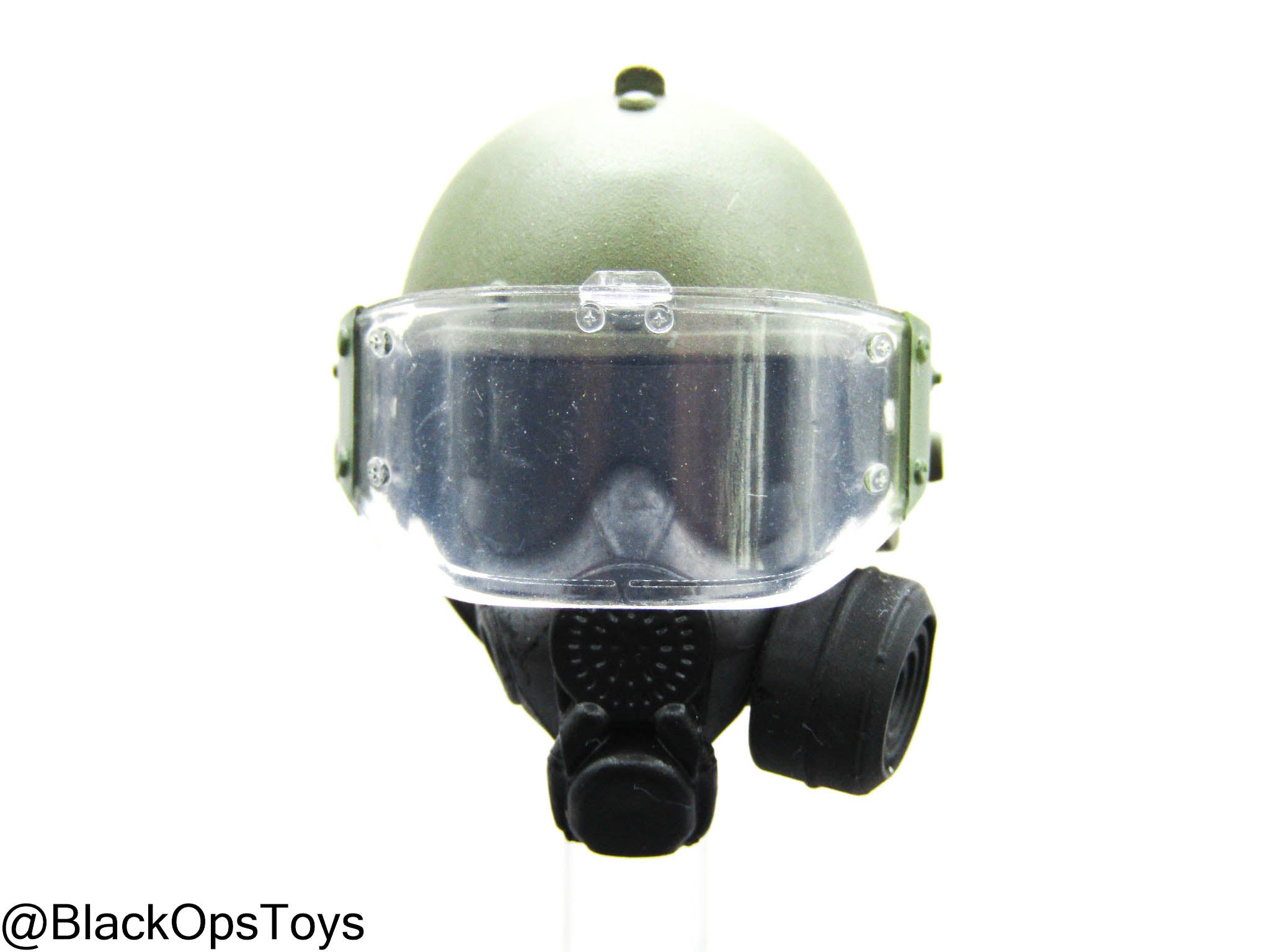 1/12 - SALVO Black Ops - Fortress Colossus - EOD Helmet w/Gas Mask Hea ...