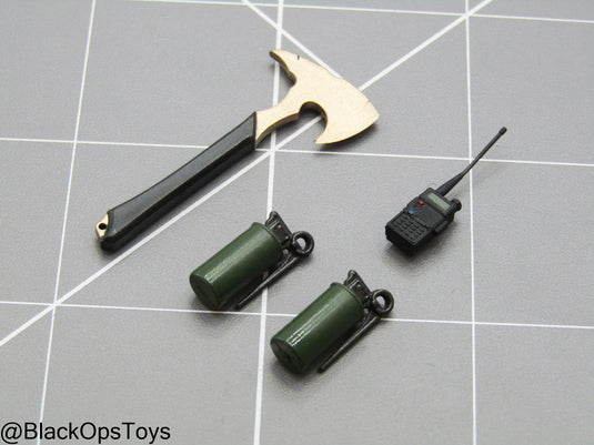 1/12 - SALVO Black Ops - Fortress Colossus - Tomahawk w/Grenade & Radio Set