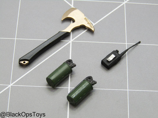 1/12 - SALVO Black Ops - Fortress Colossus - Tomahawk w/Grenade & Radio Set