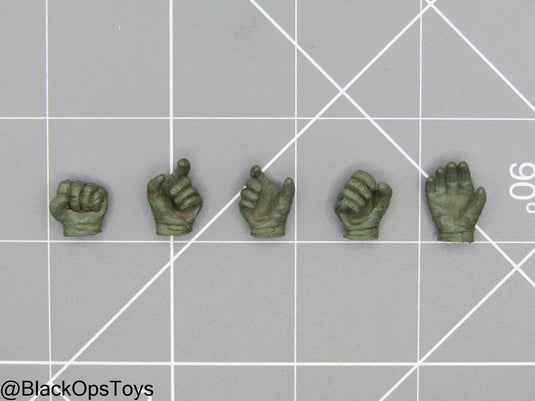 1/12 - SALVO Black Ops - Fortress Colossus - Left Trigger Gloved Hand Set (x5)