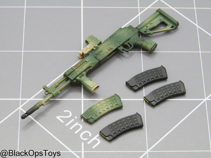 Load image into Gallery viewer, 1/12 - SALVO Black Ops - Fortress Colossus - AK12 Rifle w/Attachment Set
