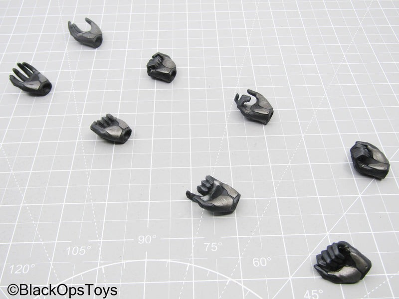 Load image into Gallery viewer, G.I. Joe - Snake Eyes - Black Gloved Hand Lot (x8)
