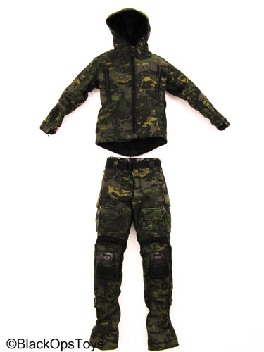 Miss Spetsnaz - Female Black Multicam Combat Uniform Set