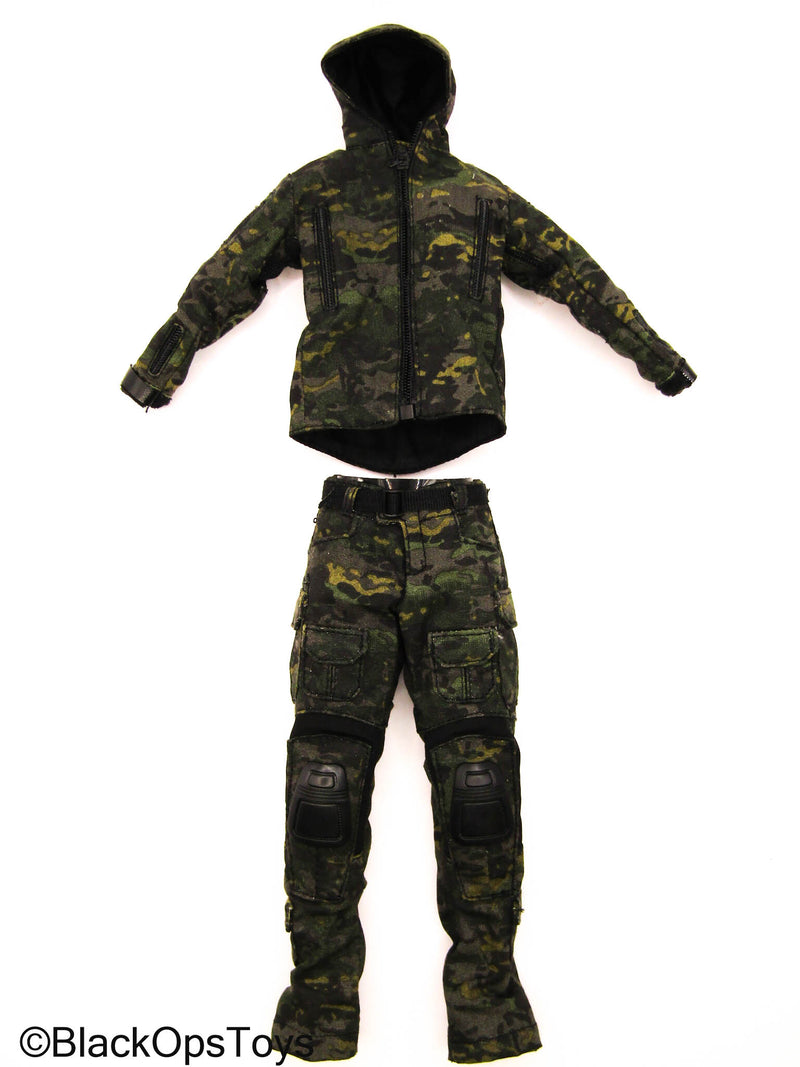 Load image into Gallery viewer, Miss Spetsnaz - Female Black Multicam Combat Uniform Set
