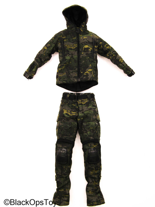 Miss Spetsnaz - Female Black Multicam Combat Uniform Set