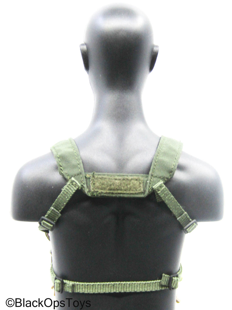 Load image into Gallery viewer, Female Multicam Camo Chest Rig w/Hanger Pouch &amp; Mag Carrier
