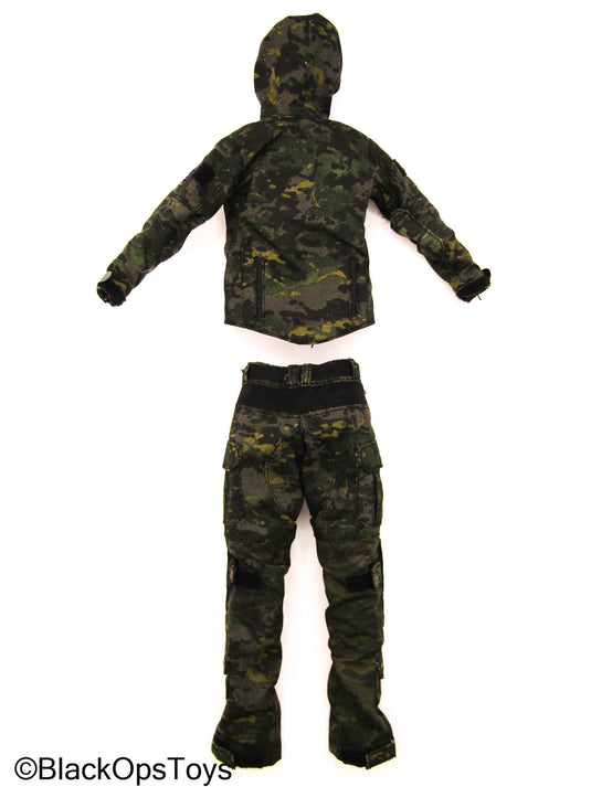 Miss Spetsnaz - Female Black Multicam Combat Uniform Set