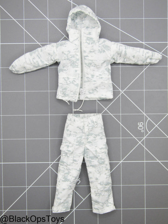 1/12 - SALVO Black Ops - Unknown Operator - Winter Camo Uniform Set