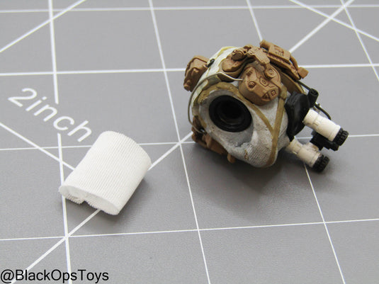 1/12 - SALVO Black Ops - Unknown Operator - Helmeted Headsculpt w/NVG
