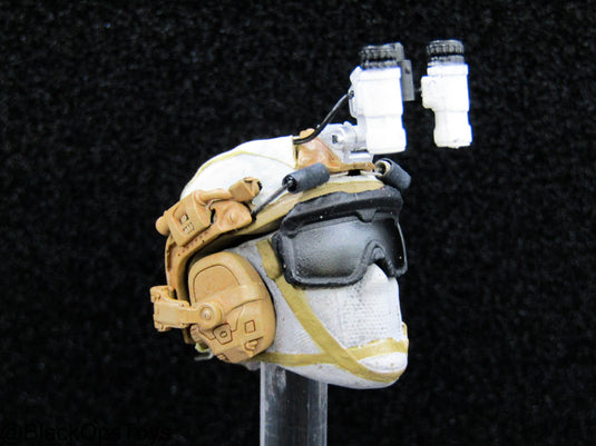 1/12 - SALVO Black Ops - Unknown Operator - Helmeted Headsculpt w/NVG
