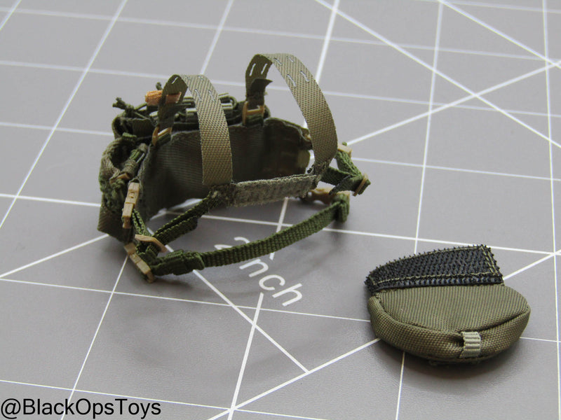 Load image into Gallery viewer, 1/12 - SALVO Black Ops - Unknown Operator - OD Green Chest Rig
