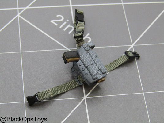 1/12 - SALVO Black Ops - Unknown Operator - Pistol w/Drop Leg Holster